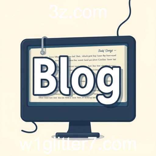 Explorando a Categoria 'Blog' como Jogo em w1-glitter